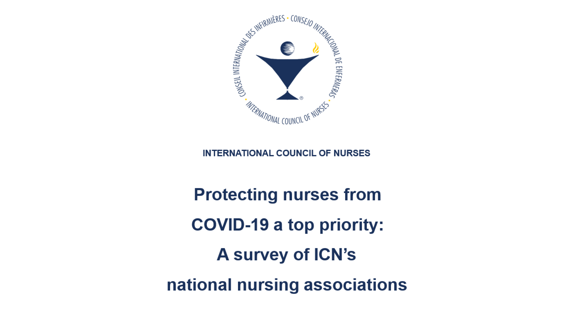 New ICN Report Shows Governments Are Failing To Prioritize Nurses As ...